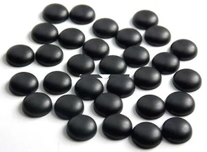 BORCHIA a PALLA 10mm 30pz Nero black satinato opaco hotfix termoadesive borchie - Foto 1 di 1