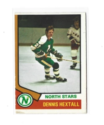 1974-75 O-Pee-Chee #115 Dennis Hextall VG - Image 1 of 2