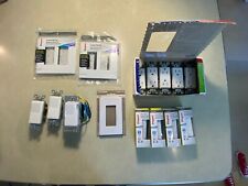 Lot of Lutron Legrand Leviton Dimmer Switches Gang Plates Mix $150 Retail CHEAP