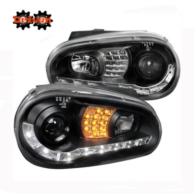 Для 99-06 Volkswagen Golf GTi MK4 99-02 Cabrio прожектор фары светодиодный поворотник - Изображение 1 из 4