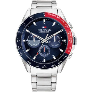 Orologio Uomo TOMMY HILFIGER OWEN 1791968 Multifunzione Bracciale Acciaio Blu - Bild 1 von 2