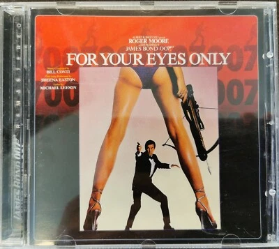 FOR YOUR EYES ONLY + BILL CONTI + SHEENA EASTON + EXTENDED REMASTERED VERSION-CD - Image 1 of 3