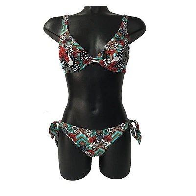 MISS BIKINI LUXE Bikini Damen Mit Bügel Und Applikationen Mod 1723C/ CURO - Bild 1 von 4