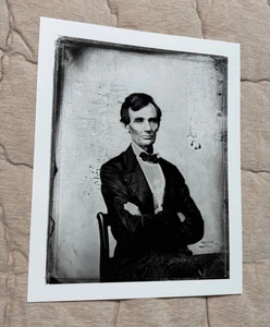 President Abraham Lincoln B & W Photo Library of Congress Copy 8" x 10" #1 - Picture 1 of 2