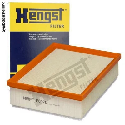 HENGST FILTER Luftfilter Motor Air Filter E697L - Bild 1 von 2