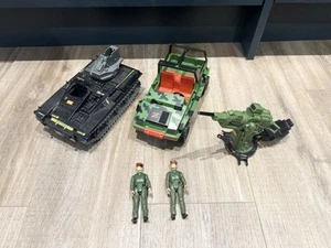 GI JOE , 1983 NIGHT FORCE SAS WOLVERINE, JEEP,PALITOY UK , ACTION FORCE BUNDLE - Picture 1 of 5