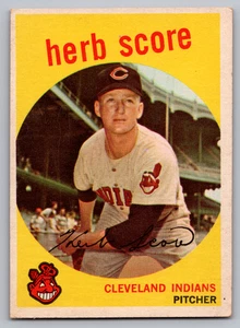 1959 TOPPS #88 HERB SCORE INDIANS - Bild 1 von 3