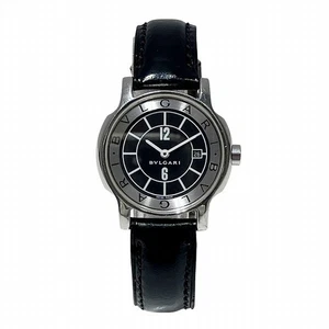 BVLGARI Solotempo ST29S Quartz Watch Wristwatch Free Shipping [Used] - Picture 1 of 9