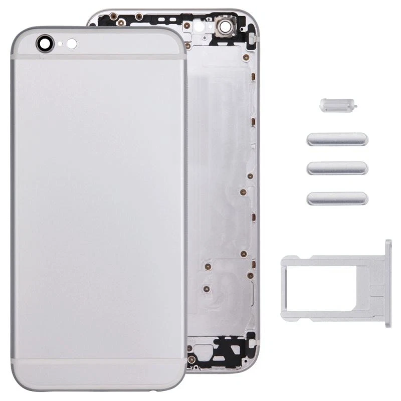 Cover assemblaggio completo per iPhone 6 argento - Immagine 1 di 1