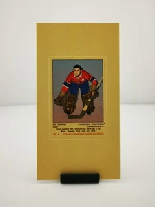 1994 Parkhurst Parkies 1964-65 Tall Boys Greats Bill Durnan Canadiens Uncut - Picture 1 of 10