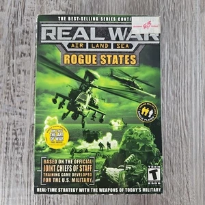 Real War Rogue States Air Land Sea Pc XP Real Time Strategy Military Weapons - Picture 1 of 6