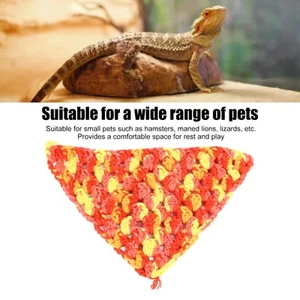 (Triangulaire Grande Taille) Filet Tissé Pour Reptiles Hamac - Bild 1 von 12