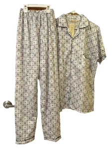 NWT. Lightweight Cotton/Linen Pajama Top & Bottoms by J J Shi Child Size XXXL - Picture 1 of 7