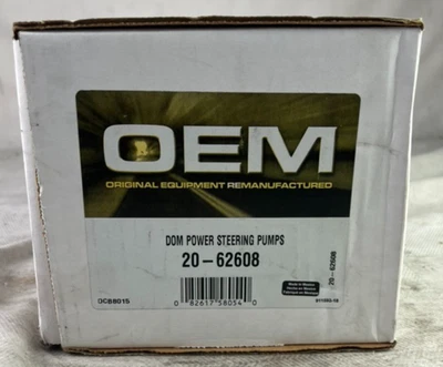 OEM 20-62608 Power Steering Pump Reman fits; Jeep Grand Cherokee 2001-2004 - Image 1 of 4
