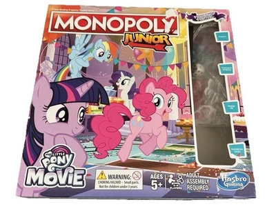 MONOPOLY JUNIOR GAME : My Little Pony - Rare 2017 Edition By Hasbro - In Vgc - Image 1 of 4