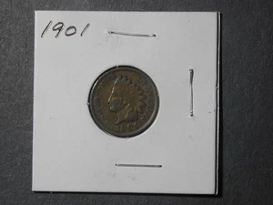 1901 Indian Head Penny - Picture 1 of 2