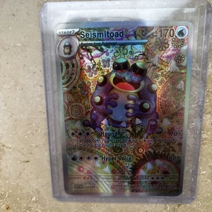 Seismitoad 105/086 - Black Bolt Illustration Rare - Pokémon TCG Card Brand New! - Bild 1 von 2