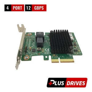 IBM Lenovo M1210 4 Ports 12Gbps SAS/SATA RAID Controller PCIe 2.0 x4 Low Bracket - Picture 1 of 7