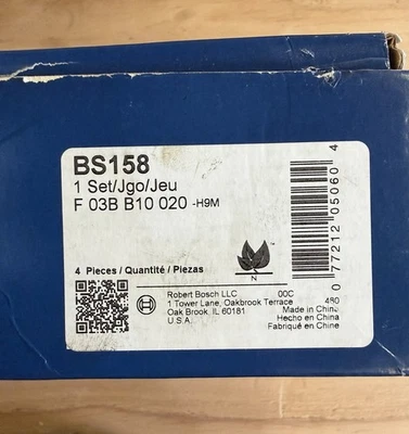 Juego de zapatas de freno Volvo 544/International Scout 1959-1967 - repuesto delanteras/traseras Foto 1 de 3