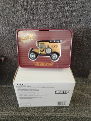 Furgoneta modelo T 1913 Ertl Hershey's de colección, en caja y hojalata, logotipo invertido Foto 1 de 2