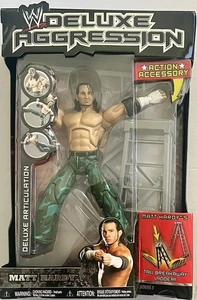 WWE Jakks Deluxe Aggression Series 5 Matt Hardy Figure w/ Breakaway Ladder - Picture 1 of 2