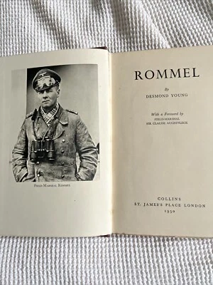 Rommel by Desmond Young: 1950 First Edition Hardback in Good Condition - Image 1 of 3