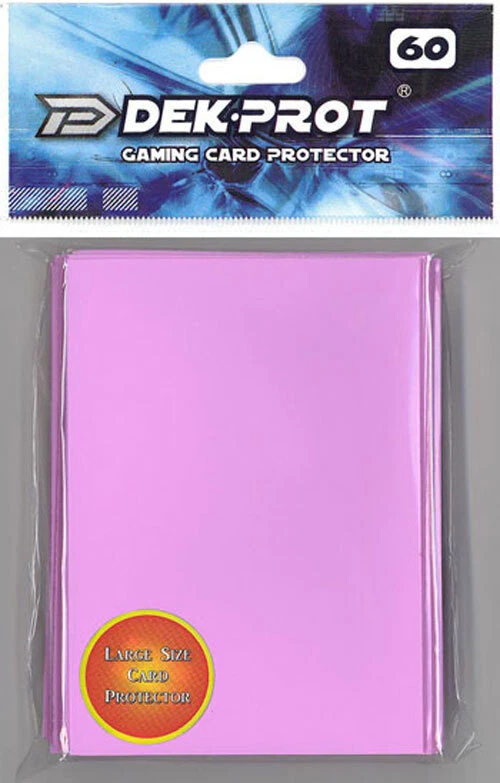 Trading Card Supplies - Dek-Prot DECK PROTECTORS - LILAC PURPLE (60 Pack) - New - Image 1 of 1