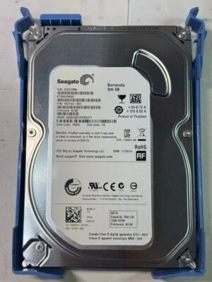 Dell 9CF26 ST500DM002 500GB 7.2K RPM 16MB FW KC48 DC 15202 6Gbps HDD SATA 3.5" - Image 1 of 4