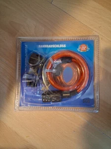 Fahrrad Spiralkabelschloss von Heyland`s Bier - Bild 1 von 3