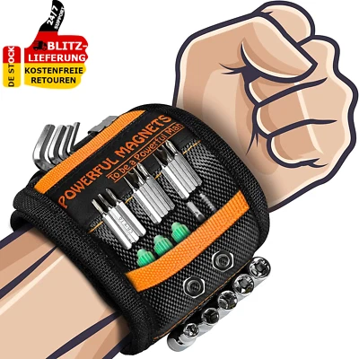 EVERSEE Geschenke Für Männer Papa Geschenk Herren Vater Gadgets Magnetarmband Handwerker