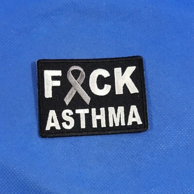 Collectable Patch F Asthma Awareness Patch Sew On Badge - Image 1 of 4