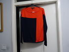 Ralph Lauren Navy/Orange Spring Travel Long Sleeve Sweat Top Size Large Rrp-£115