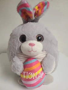 Personalized 15" Plush Easter Bunny Rabbit for Easter Basket Gift Stuffer Custom - Picture 1 of 8