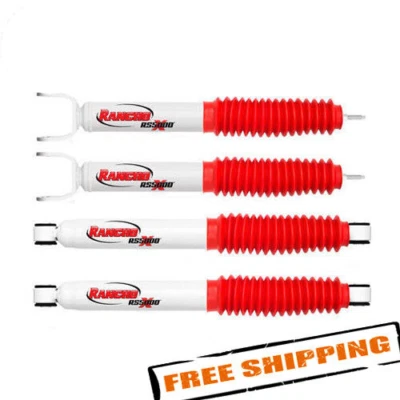 Rancho RS5000X Front & Rear Shock Absorbers for Chevy Silverado/GMC Sierra 1500 Foto 1 de 4