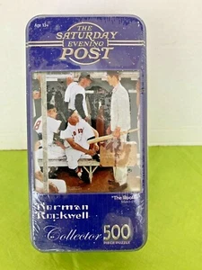 Norman Rockwell The Saturday Evening Post 500 Piece Puzzle "The Rookie" NIB - Picture 1 of 6