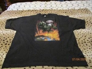 Marvel Comics Incredible Hulk Black t-shirt Mens Size 2XL New - Picture 1 of 14