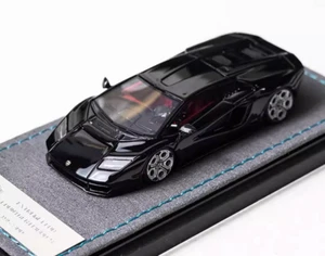 Coche de resina fundido a presión modelo deportivo ED EC 1:64 negro Countach LPI800-4 - Imagen 1 de 10