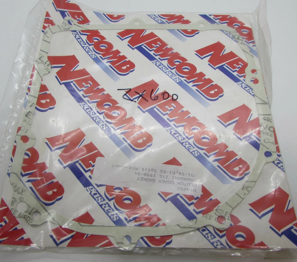Junta de cubierta de embrague Newcomb N14282 para Kawasaki ZX600D Ninja ZX-6 1990-1993 Foto 1 de 1