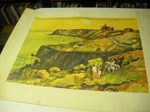 Hojas Millard Litho Martha's Vineyard, Massachusetts Impresionante en papel pesado '64 22x28 - Imagen 1 de 9