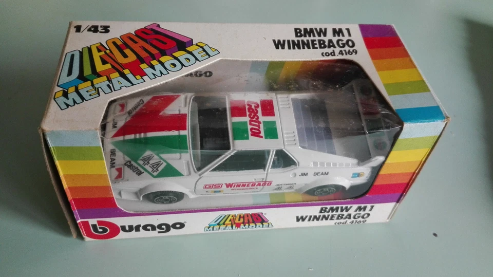 Burago 4169 - BMW M1 "Winnebago" scala 1/43 - Immagine 1 di 1