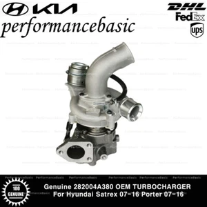 Genuine 282004A380 OEM TURBOCHARGER For Hyundai Satrex 07-16 Porter 07-16 - Picture 1 of 2