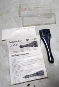 Vintage Rare HASA German Patented Violin Tailpiece Part NOS Germany - Picture 1 of 7