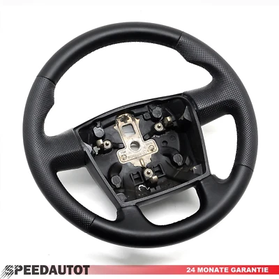 Tausch Lederlenkrad für Lenkrad Fiat Ducato, Peugeot Boxer, Citroen Jumper  - Bild 1 von 4