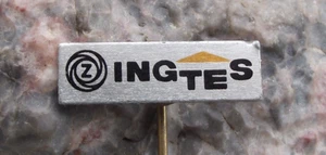 Vintage CZ weapons Czechoslovakia Ingtes Logo Pin Badge - Picture 1 of 2