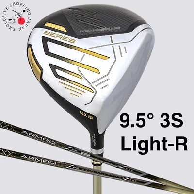 HONMA Beres 09  2024 Driver 3S 3 Star Club Loft 9.5° ARMRQ FX Light Shaft Flex R - Image 1 of 4