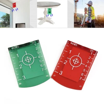 Magnetic Target Plate Card Magnetic Plate Laser Enhancement Plate Line Lasers