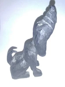 OOAK Folk Art Hound Dog Hand Carved Wood Carving Figurine 4" - Picture 1 of 8