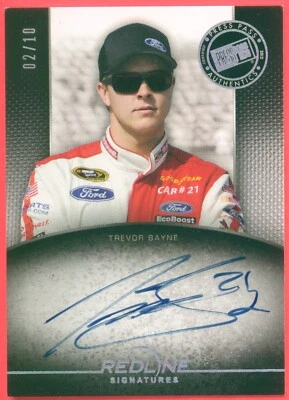 TREVOR BAYNE 2012 PP Redline Signatures 02/10 # RS-TB Authentic Autograph - Image 1 of 2