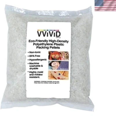 Versátiles pellets de embalaje de plástico ecológicos de 10 libras - seguros para cada proyecto Foto 1 de 2