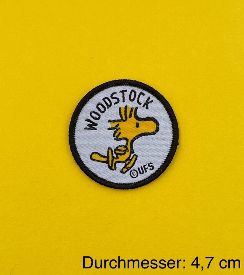 MARKENLOS Bügelbild, Patch, Aufnäher, Applikation für SNOOPY* WOODSTOCK* Fans